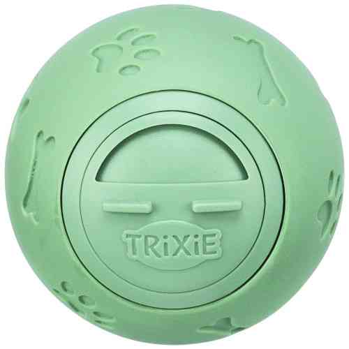 Іграшка Trixie для собак Куля для ласощів пластик 7 см зелена Київ