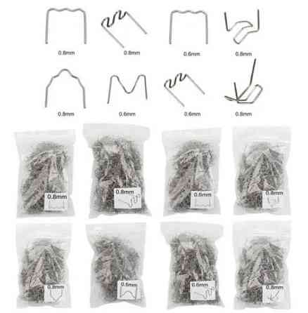 Набір скоб 800 шт. для гарячого степлера термостеплери, 8 різновидів Винница