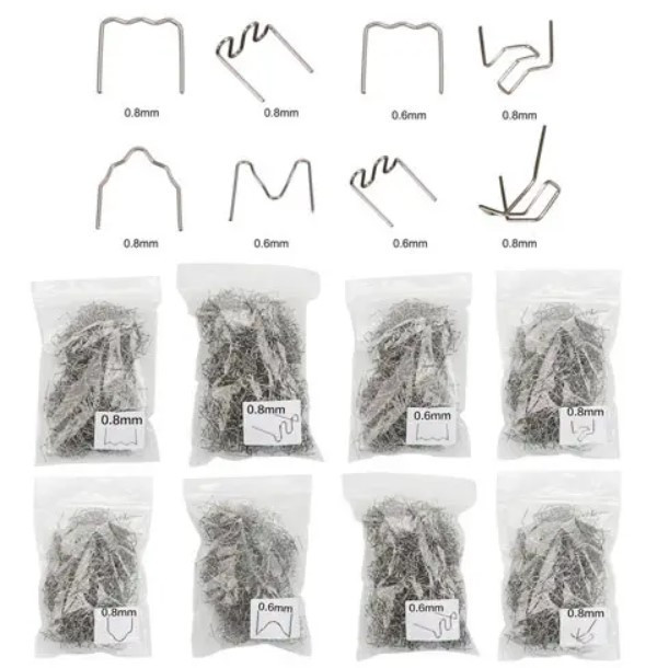 Набір скоб 800 шт. для гарячого степлера термостеплери, 8 різновидів Вінниця - фото 3