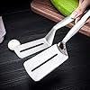 Кухонные щипцы из нержавеющей стали 26 см для гриля, барбекю, мяса, овощей, рыбы и хлеба Киев - изображение 5