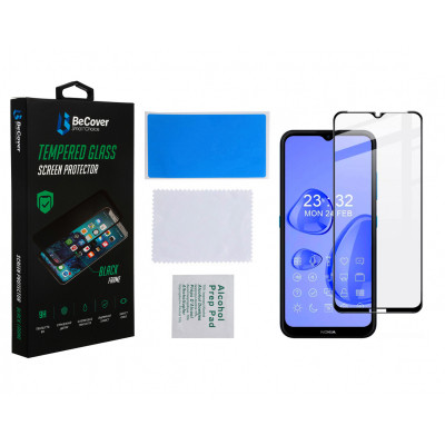Стекло защитное BeCover Nokia 1.4 Black (706902) Винница - изображение 2