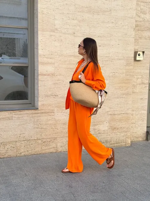 Жіночий костюм трійка з сорочкою, майкою та штанами Одеса - фото 12