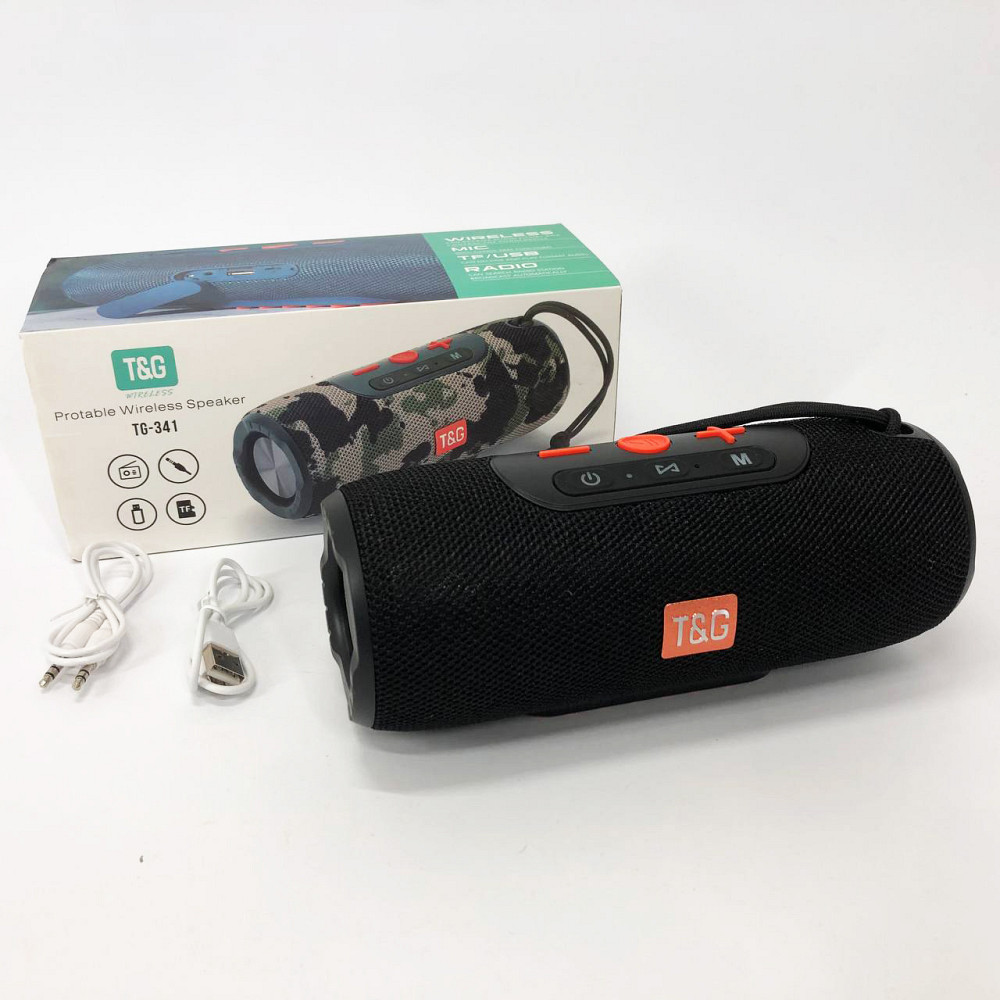 Портативна колонка portable wireless speaker TG341, Bluetooth колонка з хорошим звуком GS-60 Львів - фото 1