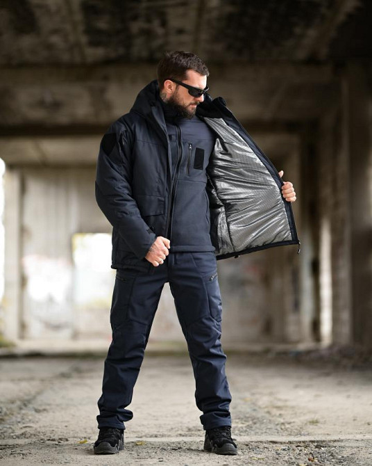 Зимовий комплект 3в1 ДСНС синій ВТ6874 Одеса - фото 1