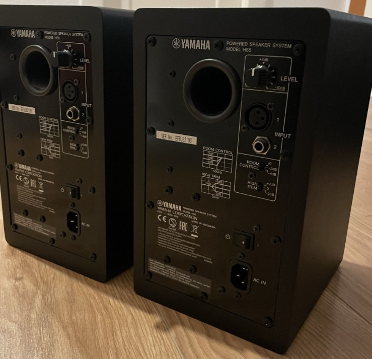 Yamaha hs 5 студійні монітори студийные мониторы. Харків - фото 2
