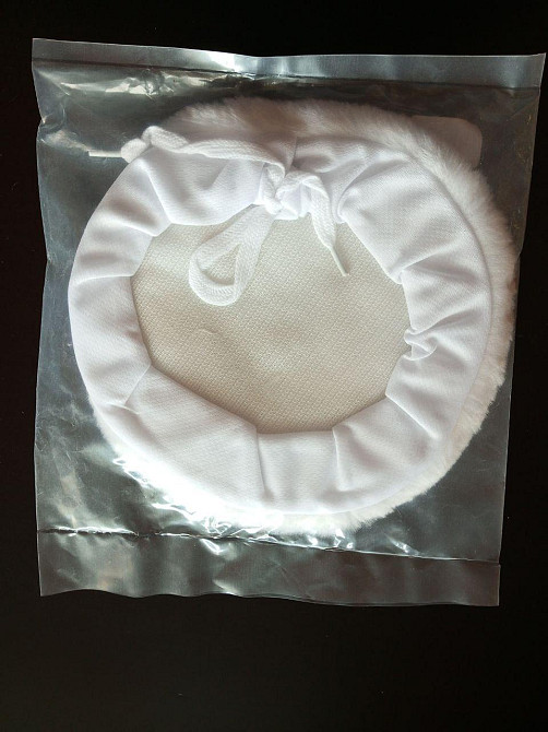 Мех полусинтетика Ø180 на завязке Полтава - изображение 1