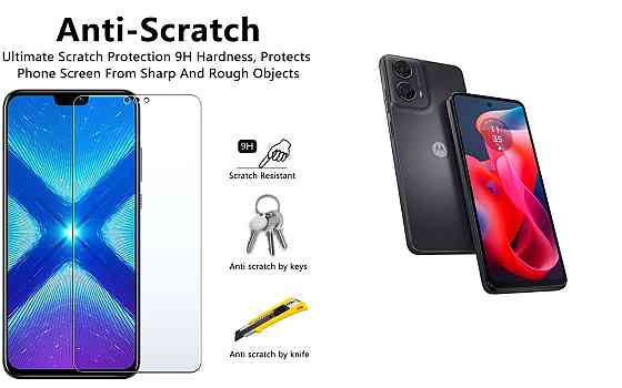 Защитное стекло NeoGlass для Motorola G24, G24 Power – ультрапрозрачное и устойчивое Киев
