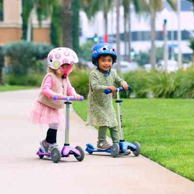 Самокат Micro Mini Deluxe Fairy Glitter LED Пурпуровий (MMD207) Винница