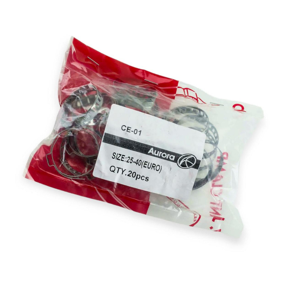 Хомут шрус унів-євро під шипці АURORA 25-40 (упак 20шт) Мукачево - фото 1