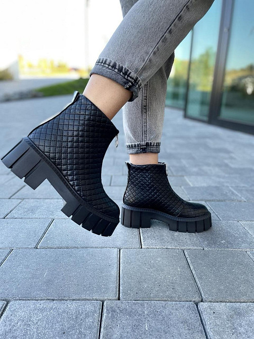 LIRIO Черевики жіночі LIRIO чорні натуральна шкіра зима 36-39 ( /91650) Коломия - фото 8