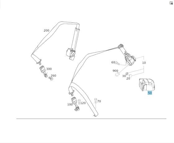 Mercedes-Benz  A2928680000 Шумоізоляційна накладка заднього ременя GLE Coupe C292 Одесса