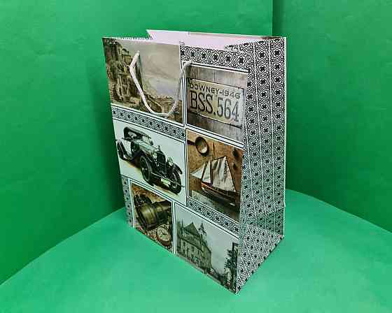 Подарунковий паперовий пакет Гігант (широке дно)о 30/40/17 (артGSD-08) (12 шт) Харків