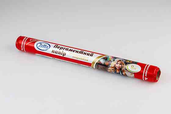 Пергамент для випікання (8 м*38 см) Zella білий силіконовий (1 рул) Харків