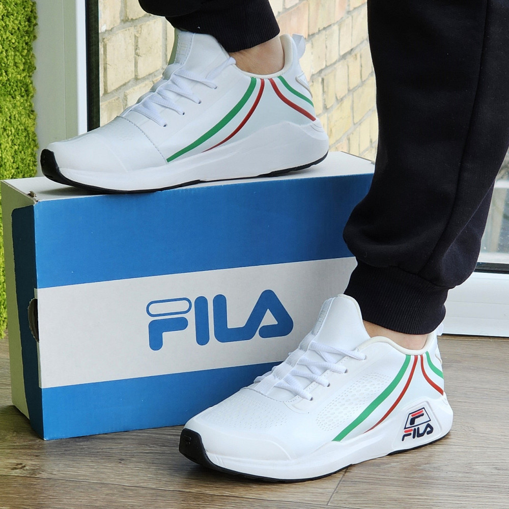 Кросівки FILA Білі Жіночі Філа для Біга (розміри: 36,37,38,39,40) ВідеоОбзор Дніпро - фото 1