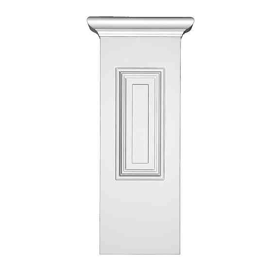 Пилястр полиуретановый база Gaudi Decor PL 566 нижний элемент Днепр