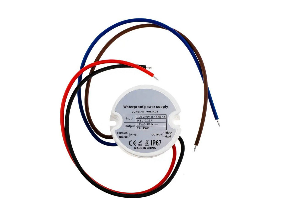 Блок питания 12В/2А SEVEN PS-767W Киев - изображение 3