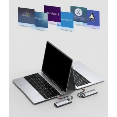 Концентратор Baseus USB-C 8-in-1 (CAHUB-CV0G) Вінниця - фото 8