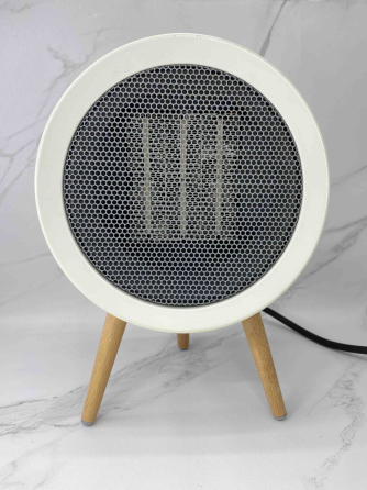 Б/В Електричний керамічний обігрівач GAIATOP Space Heater 1000 Вт, PTC, 3 режими, захист від перегріву та перекидання, білий Київ