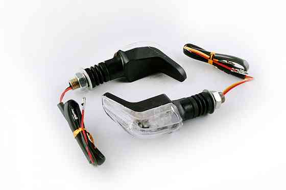 Повороти світлодіодні, гак (пара) (біле скло) ST Київ