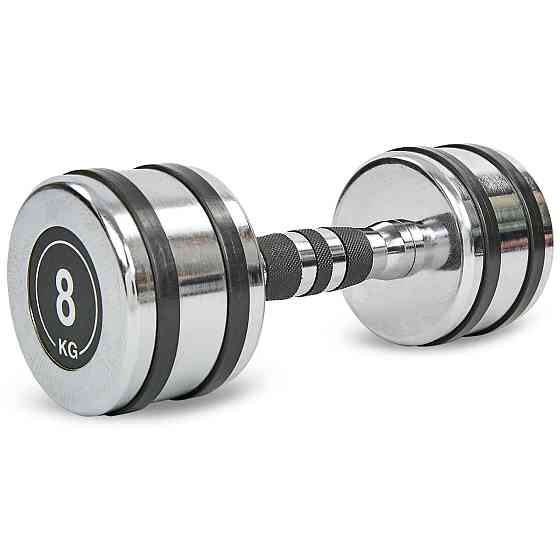 Гантель 8 кг хромована Zelart-8232-8 Київ