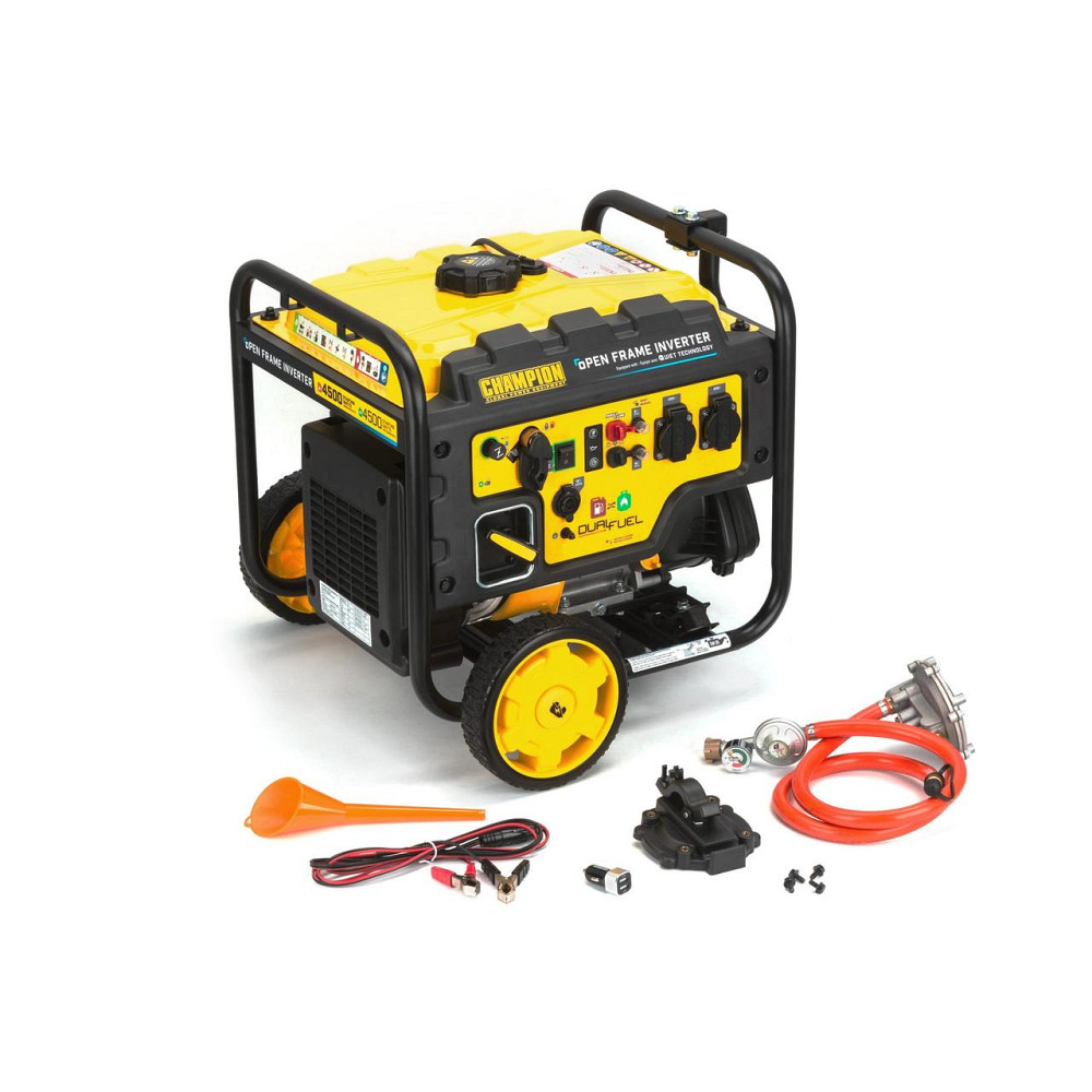 C4500i(G) CHAMPION ДВОПАЛИВНИЙ ІНВЕРТОРНИЙ ГЕНЕРАТОР ВІДКРИТОГО ТИПУ 4500Вт 500574-UA Киев - изображение 3