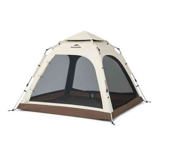 Намет тримісний автоматичний Naturehike Ango CNK2550WS010 S Коричневий Вінниця