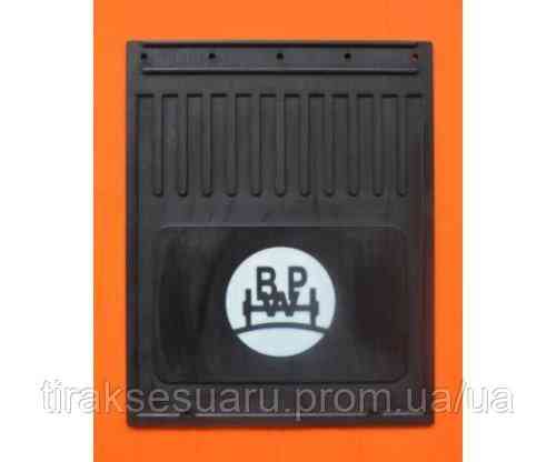 Брызговик с надписью BPW 400х500 рельефная надпись Брызговик резиновый 400х500 БПВ рельефная надпись Луцк