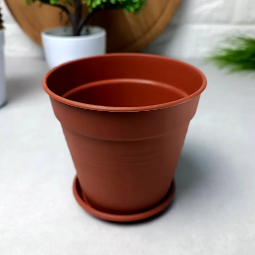 Вазон Глорія з підставкою 14,5*14см теракот Алеана Житомир - изображение 3