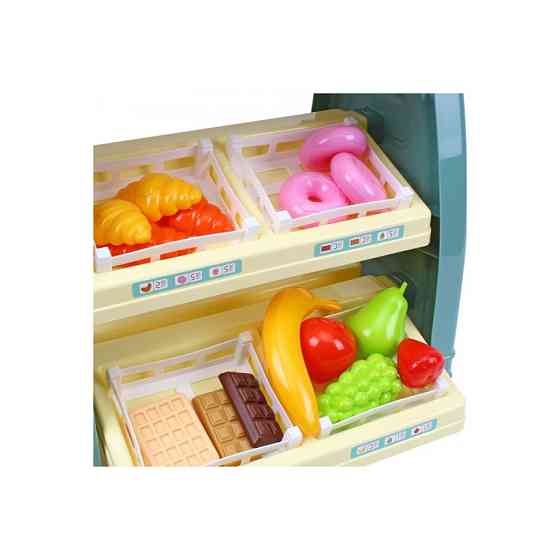 Ігровий дитячий набір "Кав'ярня" 9765TXK прилавок з полицями, іграшкові солодощі Вінниця