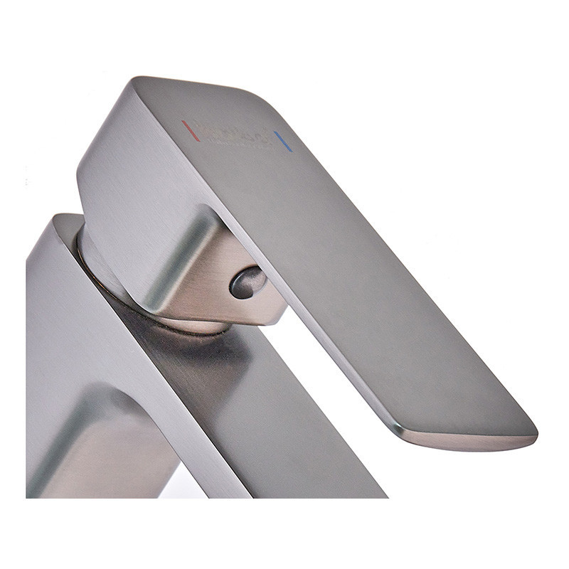 Смеситель для умывальника Haiba Kubus 001 Graphite HB4001 Харьков - изображение 2