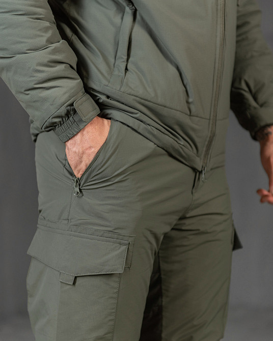 Тактичний костюм олива вітрозахисний Куртка Штані Одеса - фото 17