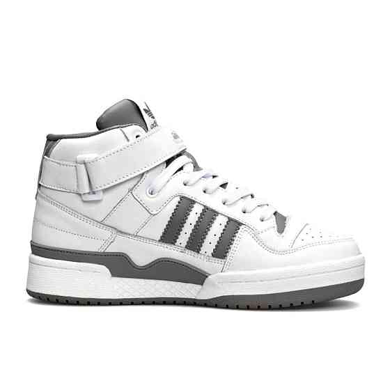 Высокие Термо Кроссовки Adidas Еврозима Кожаные Мужские Ботинки Адидас Белые (размеры: 41,42,45,46) Днепр