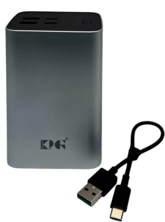 Внешний аккумулятор (power bank) 30000мАч 22,5Вт KP KPG-312 Киев