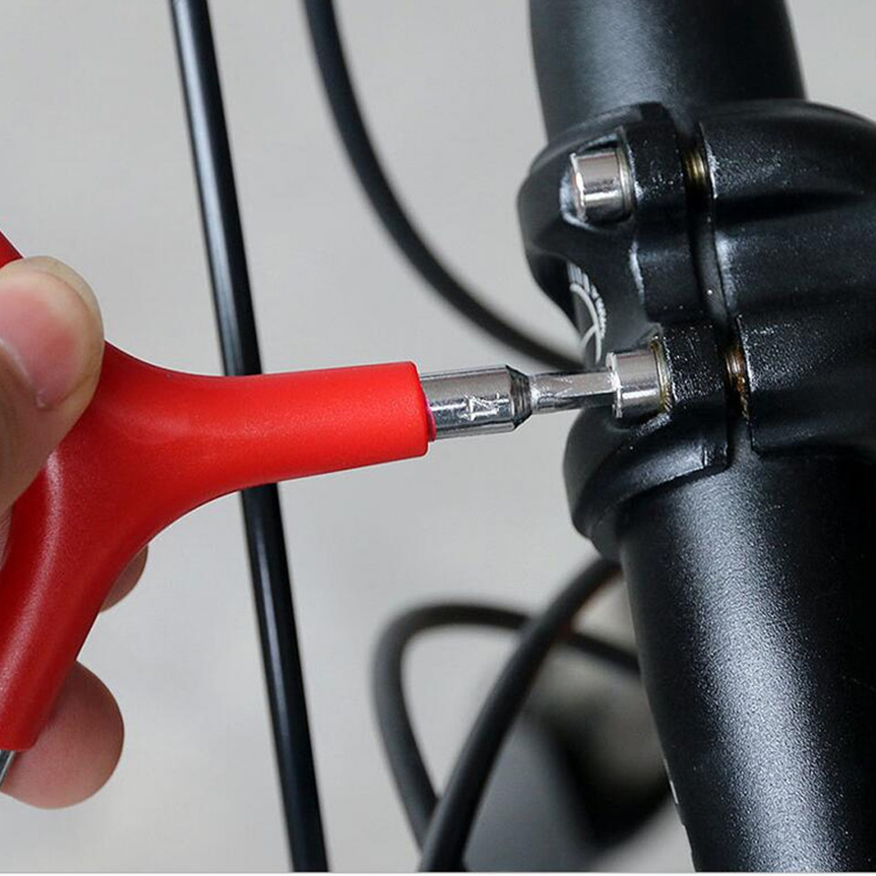 Шестигранник треугольный 4, 5, 6 мм для ремонта велосипедов Feel Fit Красный Бровары - изображение 3