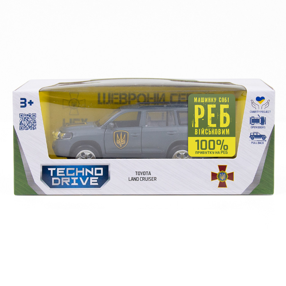 Автомодель серії Шеврони Героїв - Toyota Land Сruiser - Рубіж Дніпро - фото 6