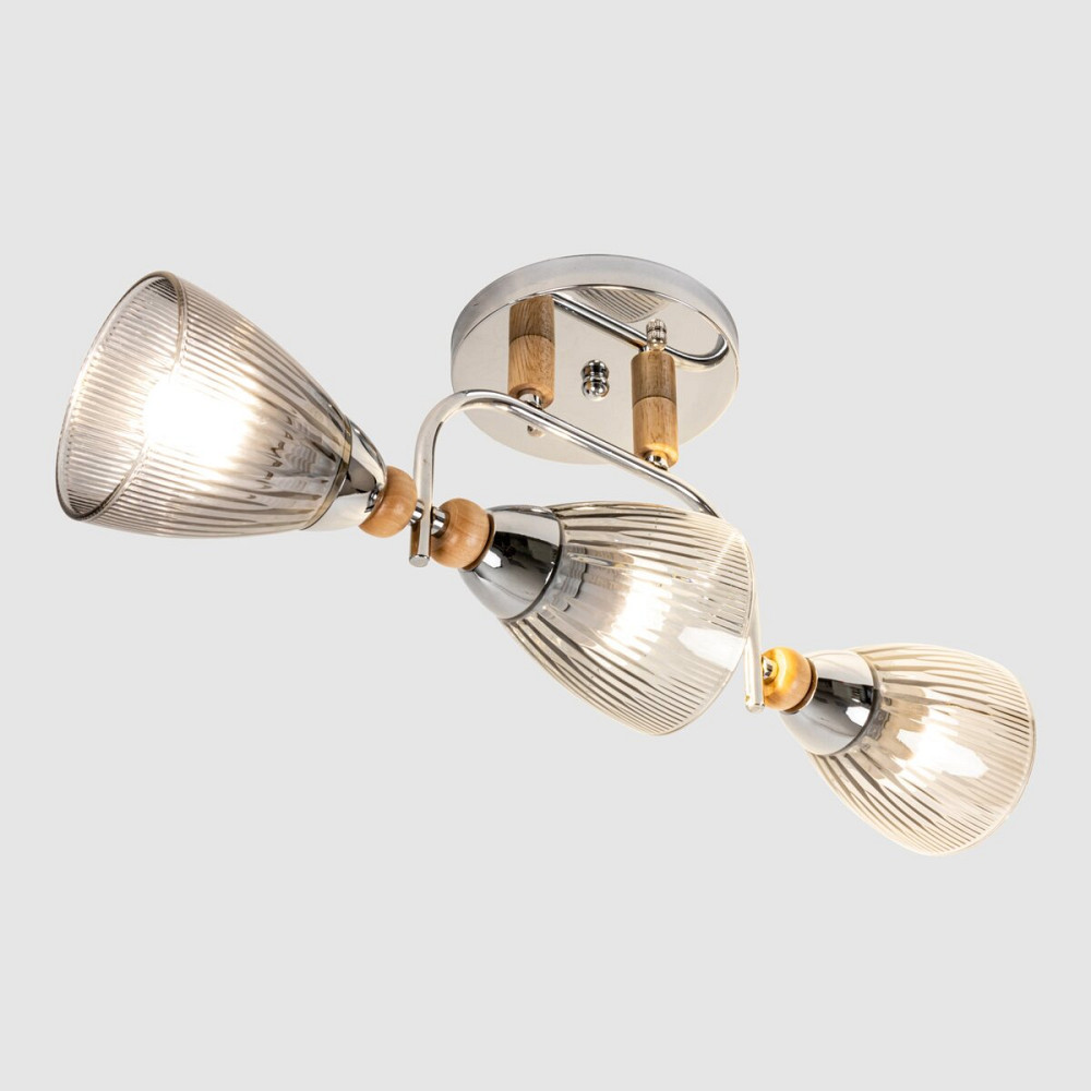 Люстра стельова Sirius Л 8084/3А на 3 плафони Коломия - фото 2