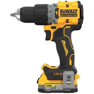Шуруповерт DeWALT XR Li-Ion PowerStack 90 Нм, 18V 1x1.7Ah, кейс TSTAK (DCD805E1T) Винница