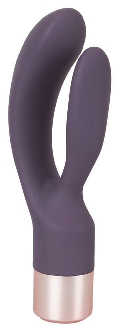 Вібратор кролик з 10 режимів вібрації Elegant Series Double Vibe Sex Aura Київ - фото 2