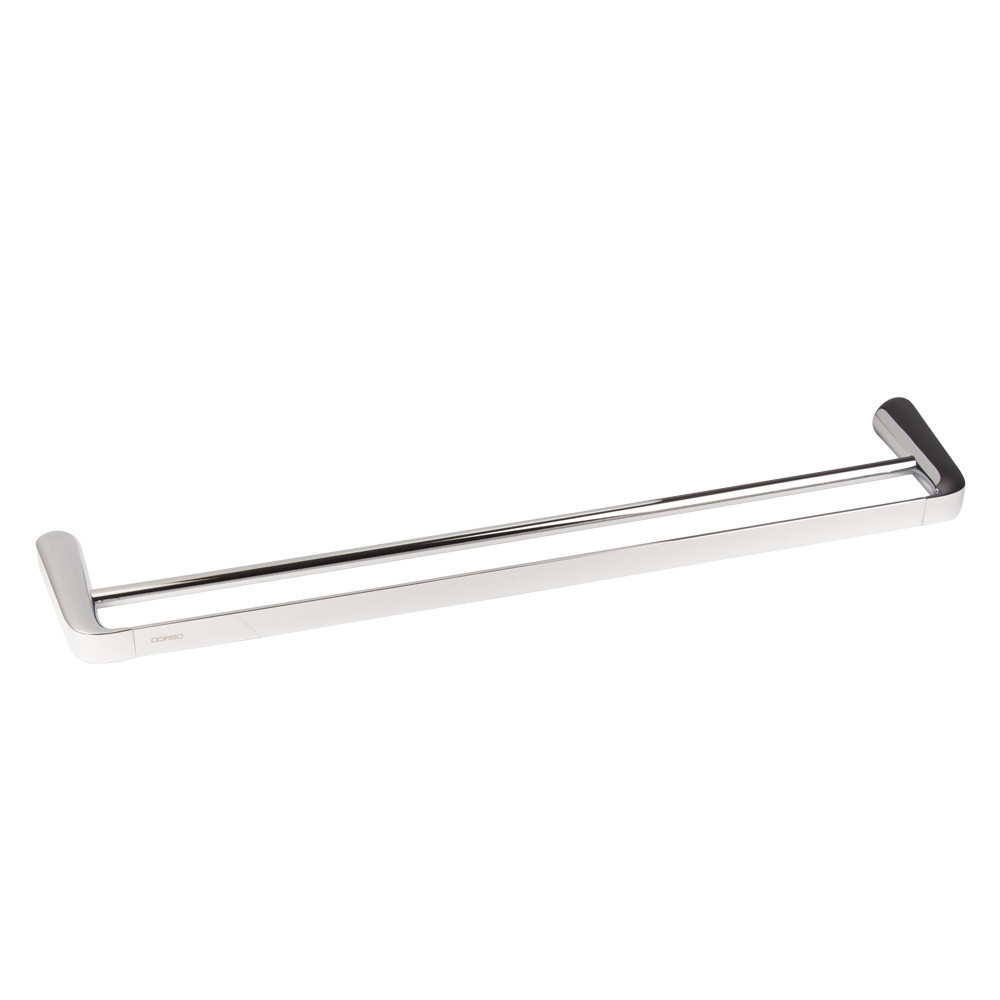 Тримач для рушників GARDA 600×120×34 мм подвійний CORSO (9680501) Київ - фото 1