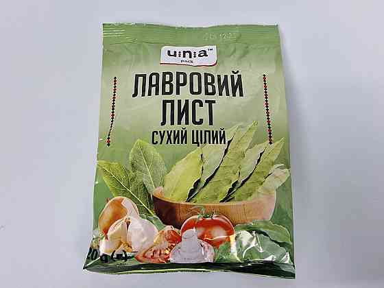 Лаврове листя ціле (20 г) (80 шт.) Харків