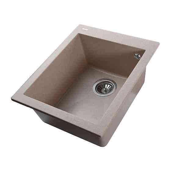 Гранитная мойка Globus Lux LAMA песчаный 410х500мм-А0004 (000002998) Киев