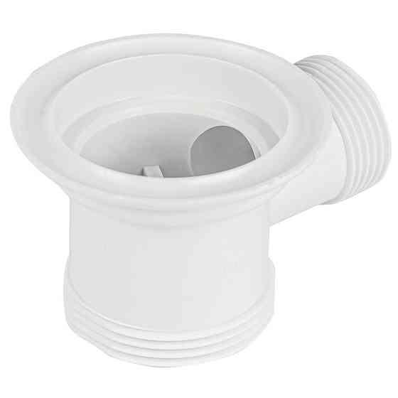 Сифон для ванни з корком на ланцюжку й адаптером Ø 40/50 мм WIRQUIN (9543420) Київ