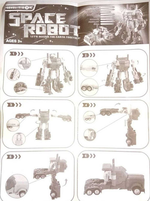 Робот-трансформер Bambi Quyu Оптимус Киев - изображение 1