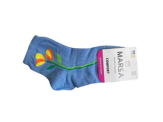 Шкарпетки жін. Тюльпан арт.32149 р.23-25 (36-40) 10пар ТМ MARCA Київ