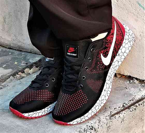 Кросівки Nike Чорні Чоловічі Найк Червоні (розміри: 41,42,43,44,45) Дніпро