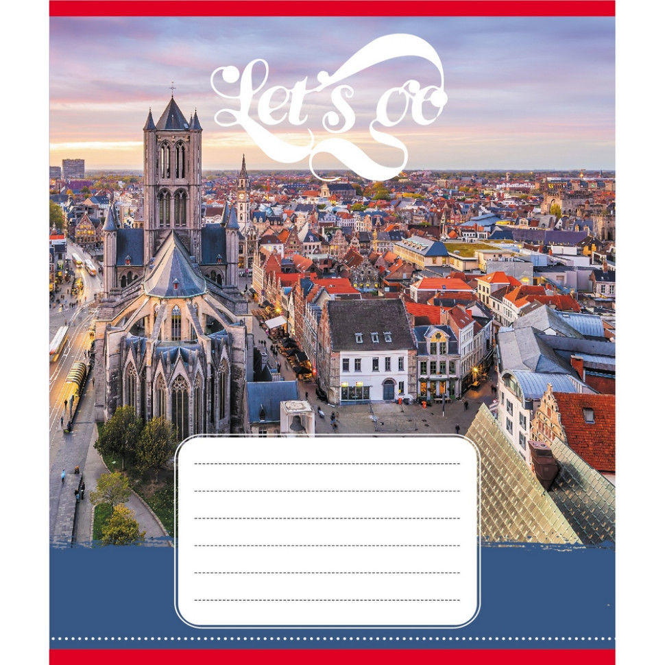 Зошит учнівський "Гоу" 036-580075L-5 в лінію, 36 аркушів Вінниця - фото 1