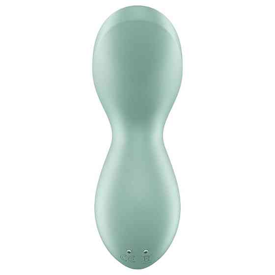 Вібратор для клітора з перлинною стимуляцією Satisfyer Exciterrr Mint, 2 незалежні мотори Sex Aura Київ