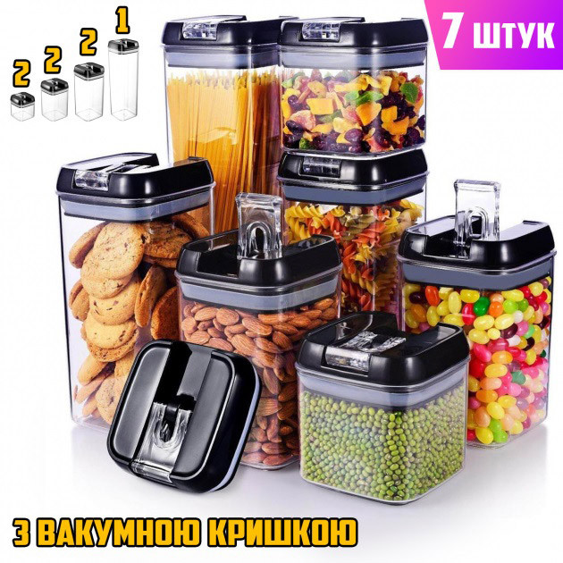 Набір баночок для спецій FOOD Storage Container Set, Підвісна баночка для спецій, Спецівники WJ-66 Львів - фото 15