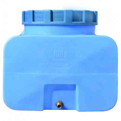 Ємність для води Пласт Бак квадратна харчова 100 л прямокутна синя (12453) Вінниця