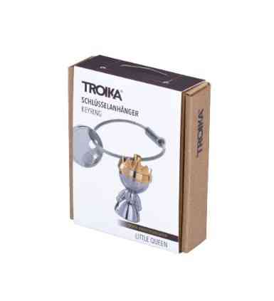 Брелок Troika Королева, метал Ровно
